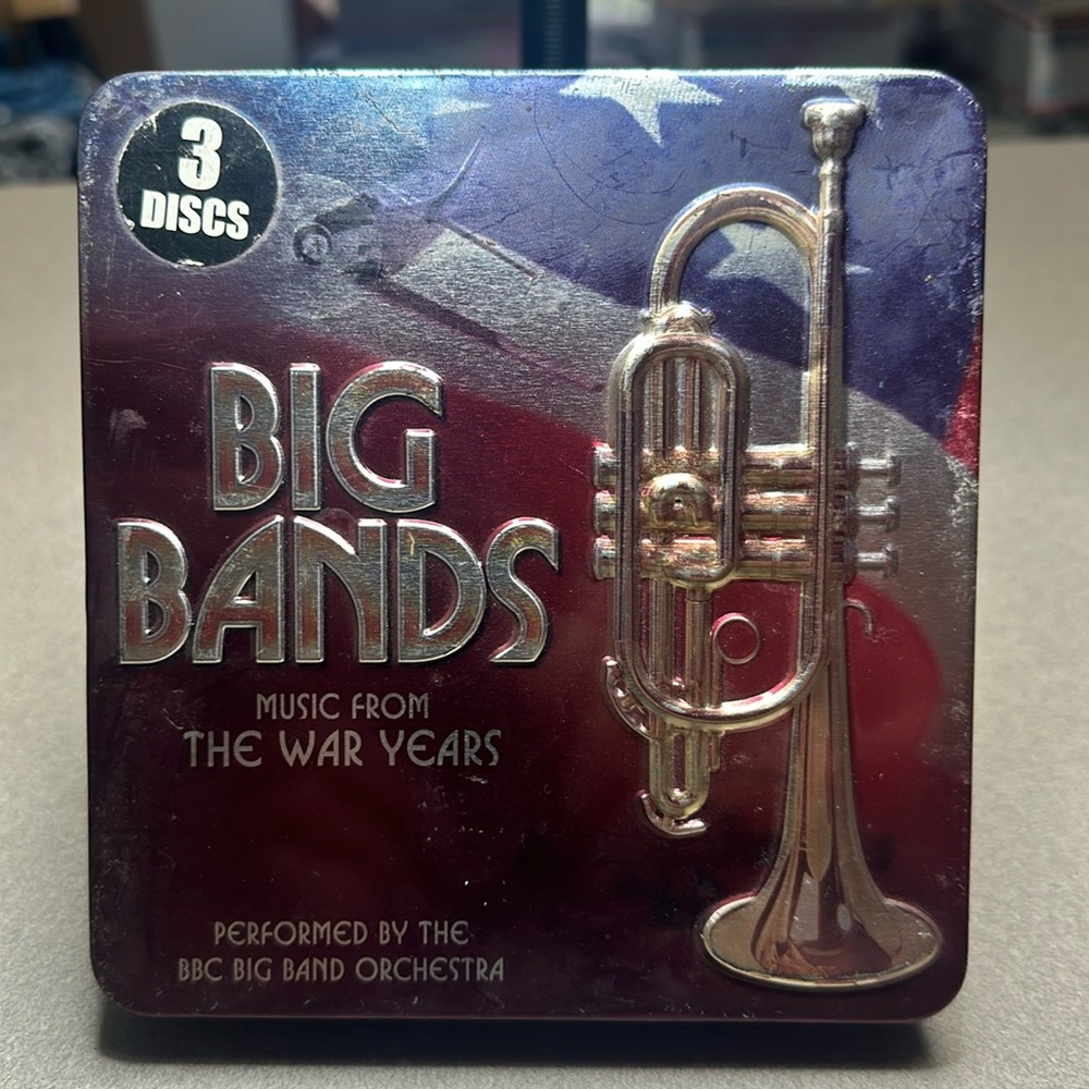 Big Band Music in a Metal Tin 3 CD’s. Music from The War Years